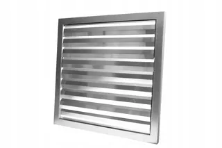 Dospel nástenný ventilátor, vetracia mriežka RKŻ, priemer mriežky 400 mm, hliník